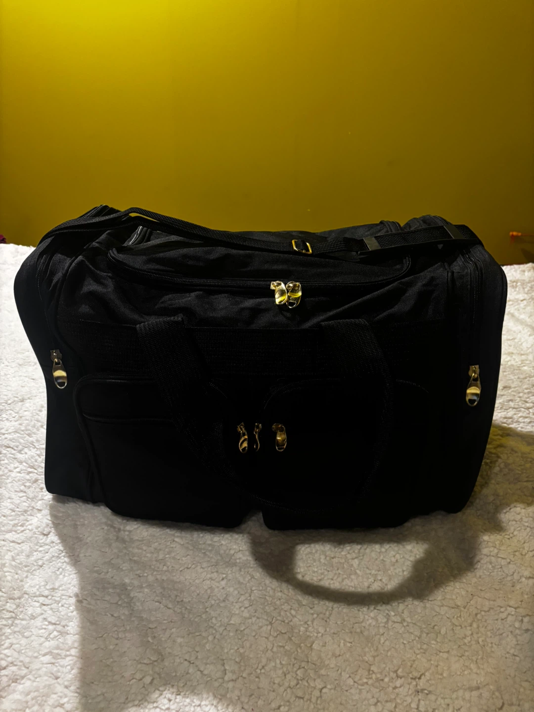 Black Duffel Bag