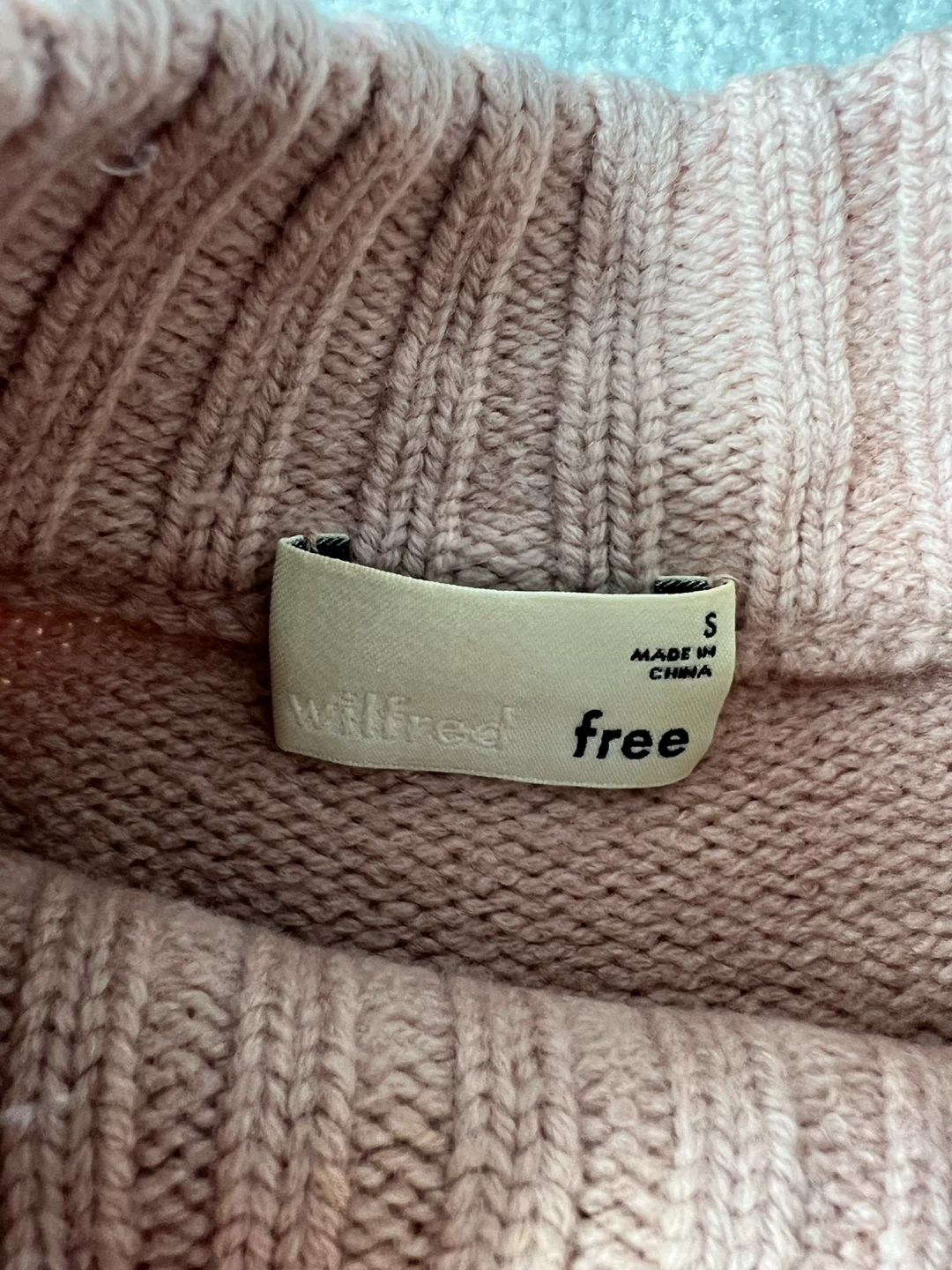 Wilfred Free Pink Sweater - Size S - photo 2