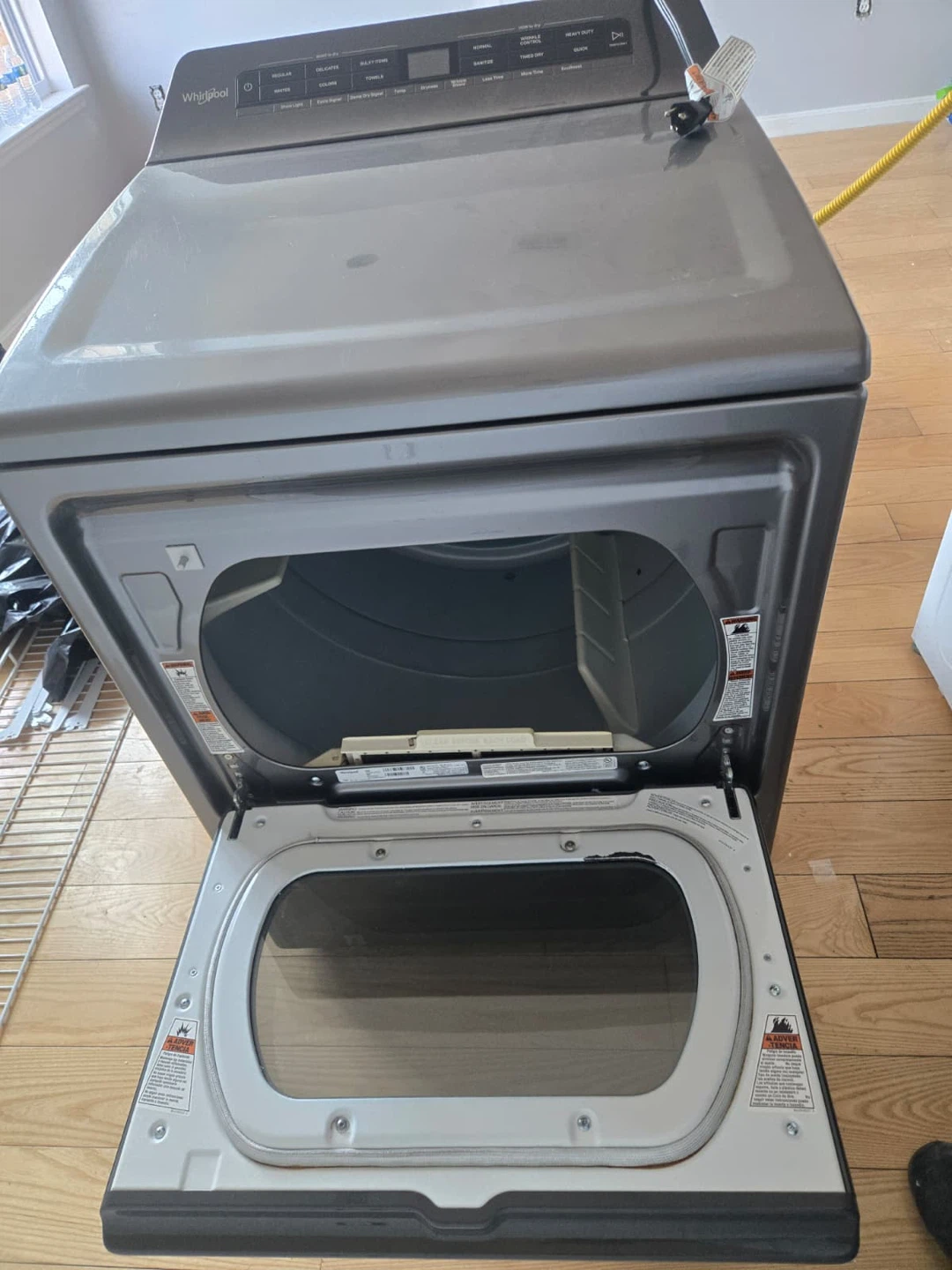 LG Front Load Washer and Whirlpool Electric Dryer Set - photo 2