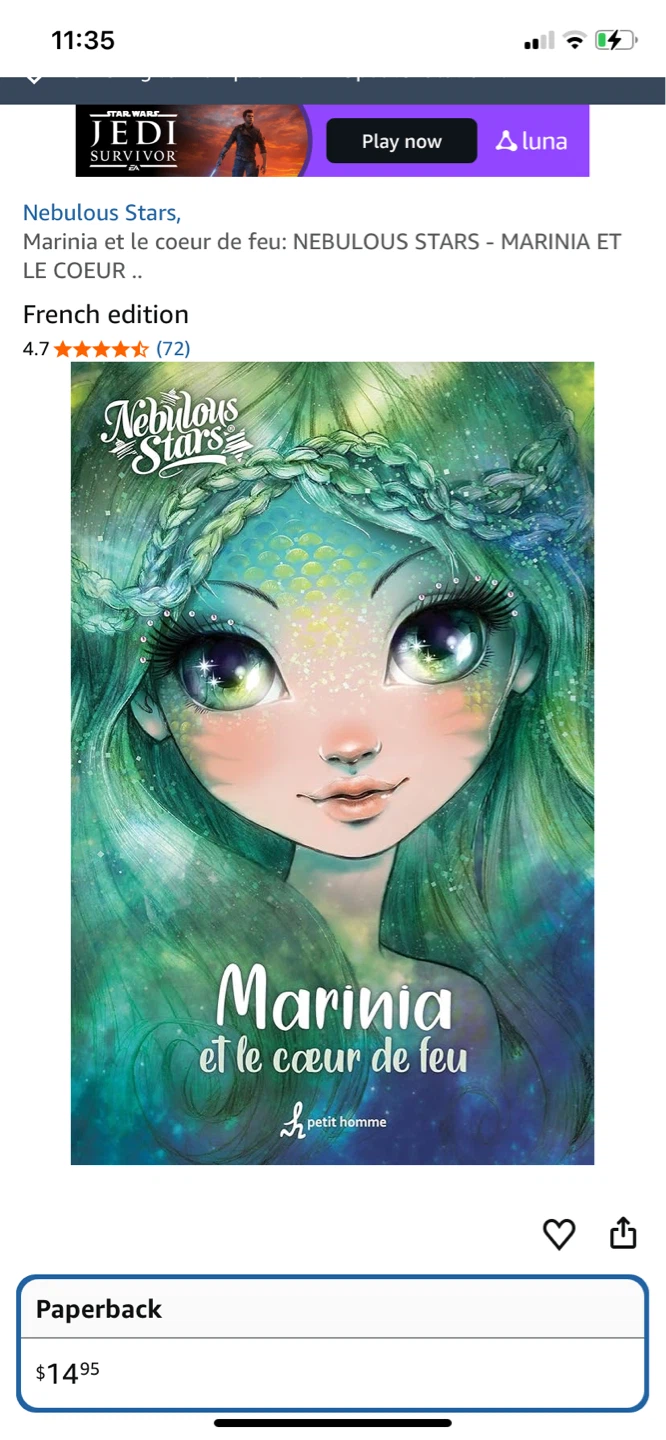 Nebulous Stars Books (Marinia & Iceana)