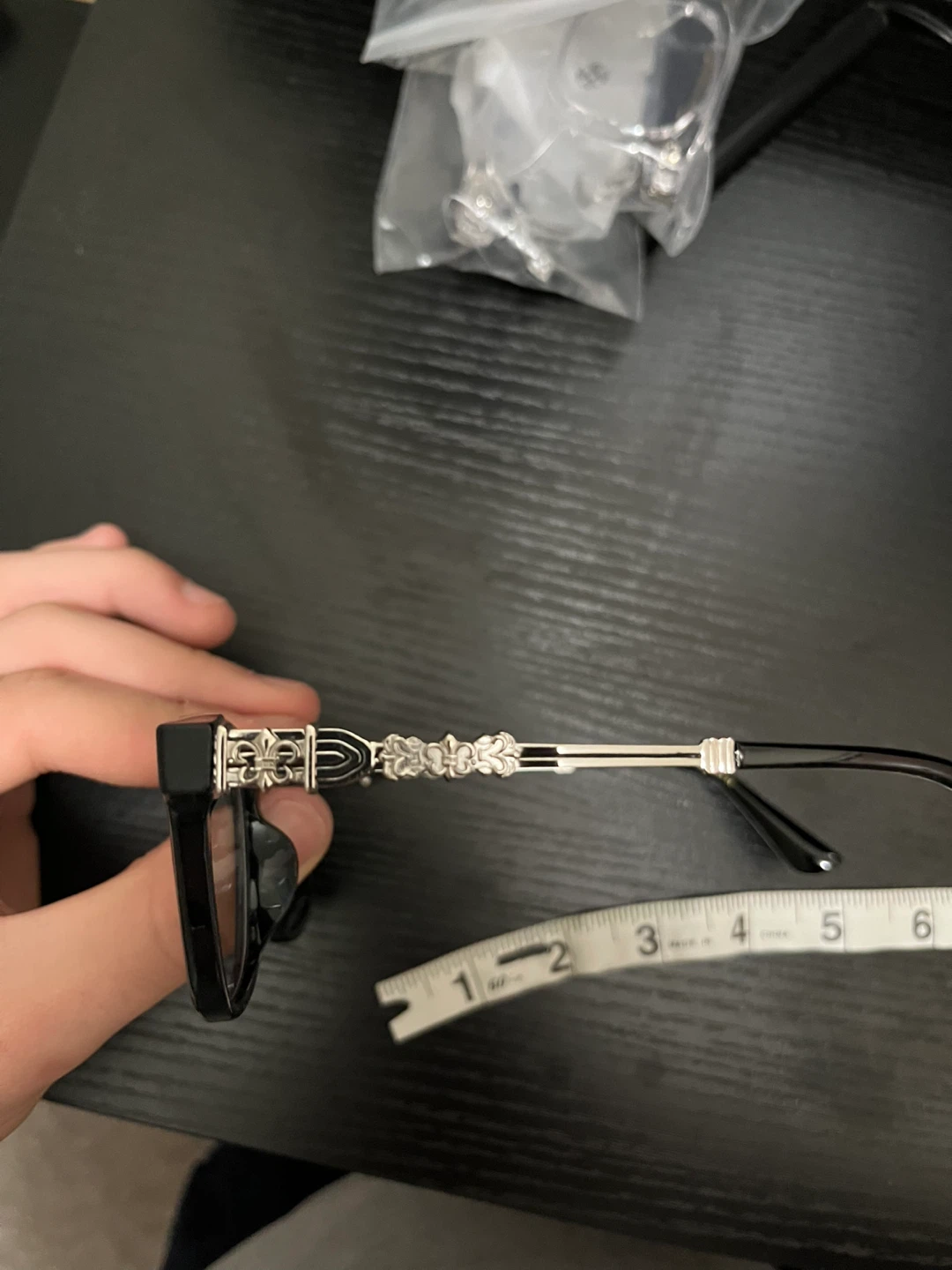 ‼️REP‼️ Chrome Hearts Blue light Glasses - photo 4