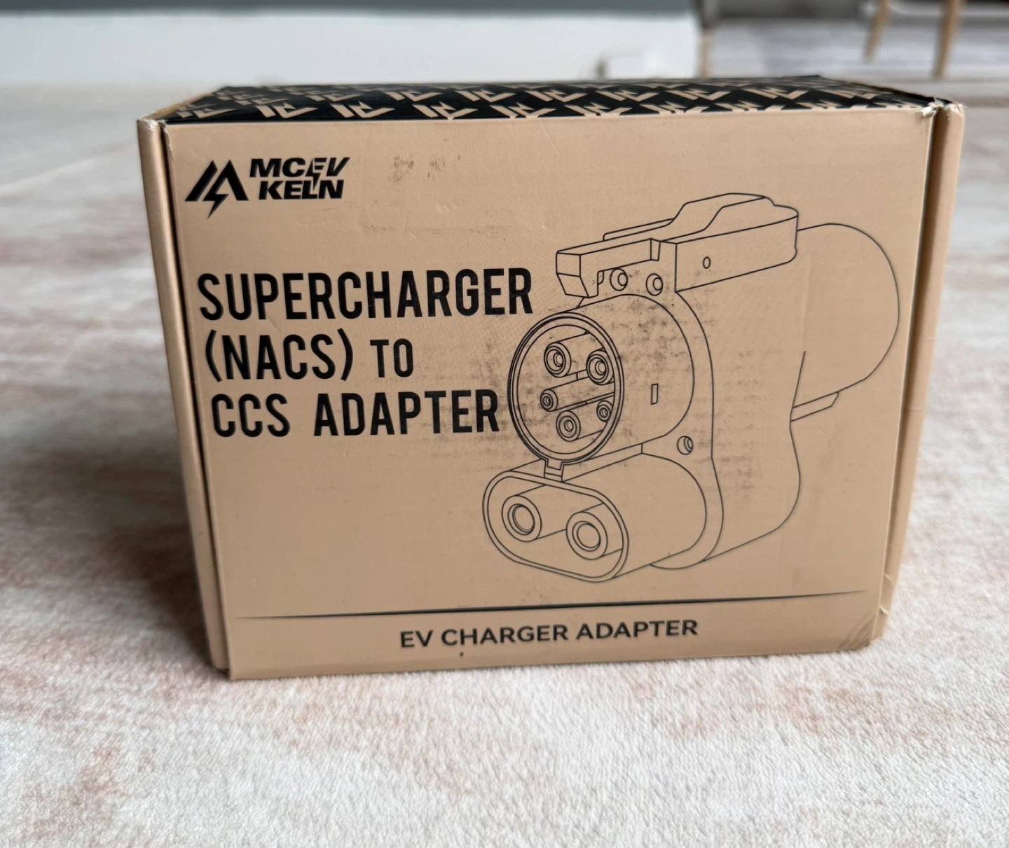 MCEV KELN SUPERCHARGER (NACS) TO CCS ADAPTER - photo 2