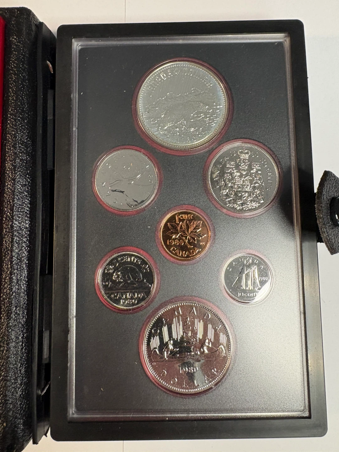 Royal Canadian Mint 1980 Coin Set - photo 3