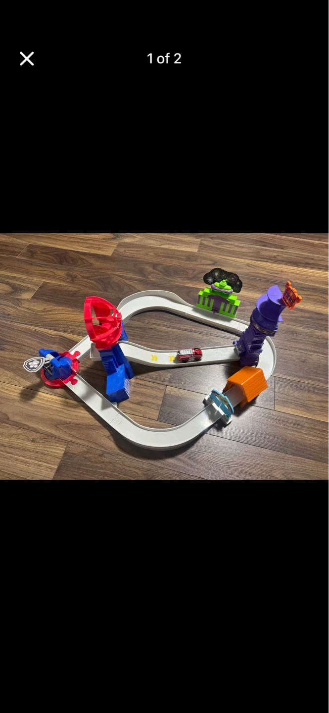 Paw Patrol Track with Marshall Vehicle