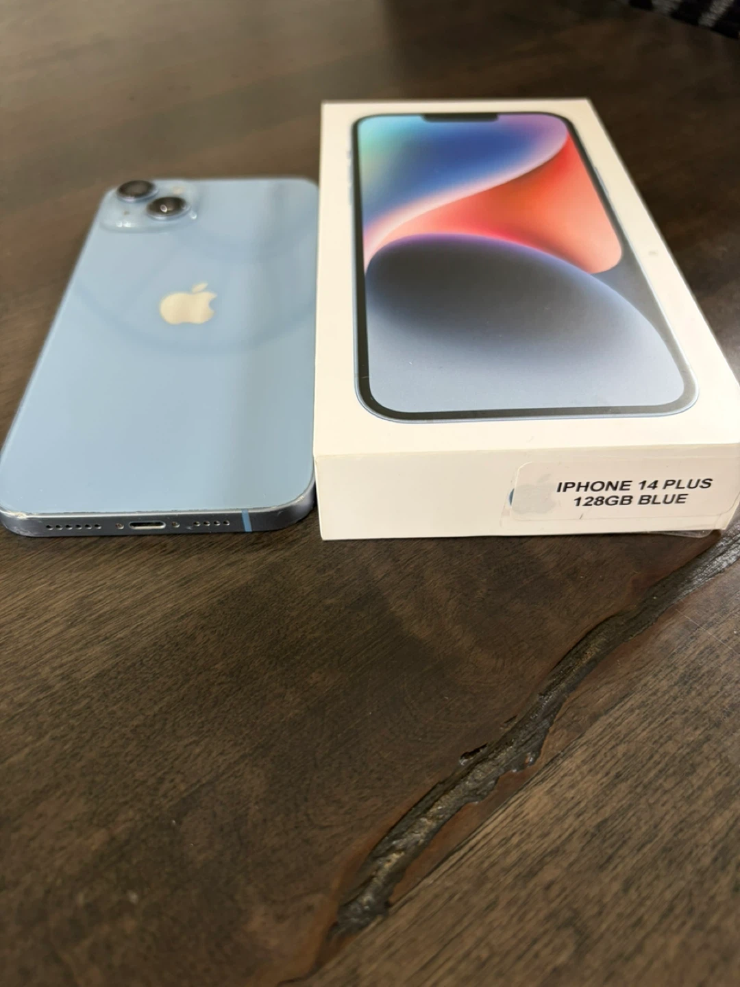 Apple iPhone 14 Plus 128GB Blue - With Box & Accessories - photo 5