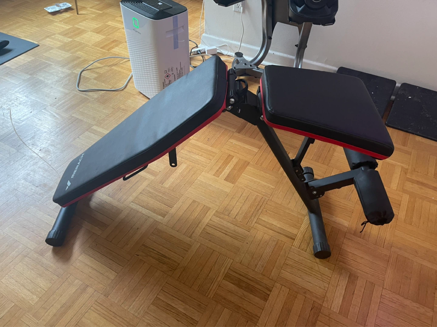Adjustable Dumbbells & Workout Bench - photo 3