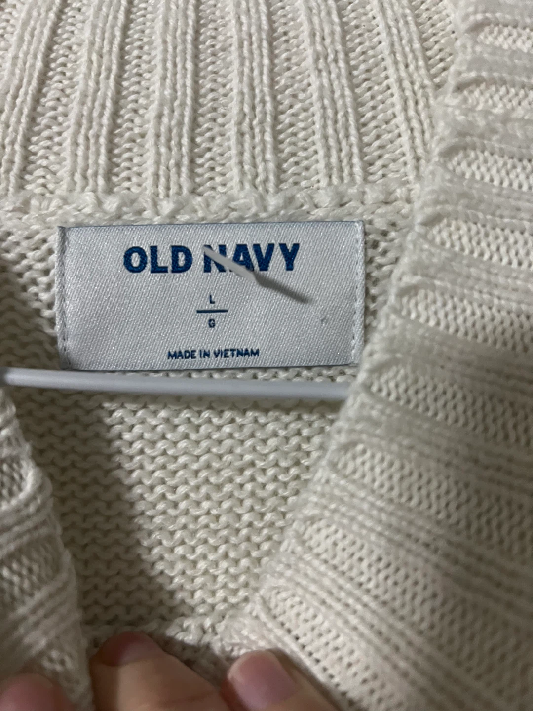 Old Navy White Knit Sweater Dress - photo 2