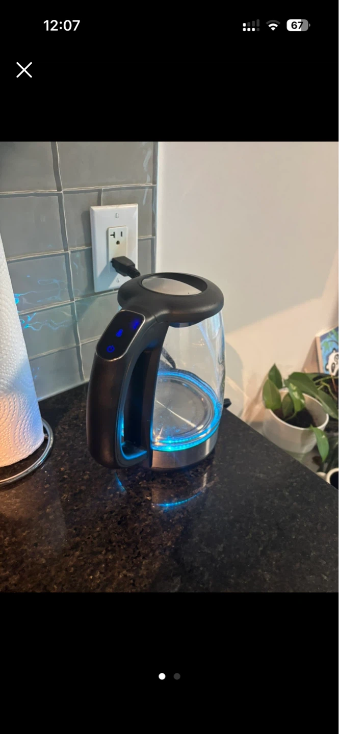 Salton electric kettle - can select water temperature - photo 2