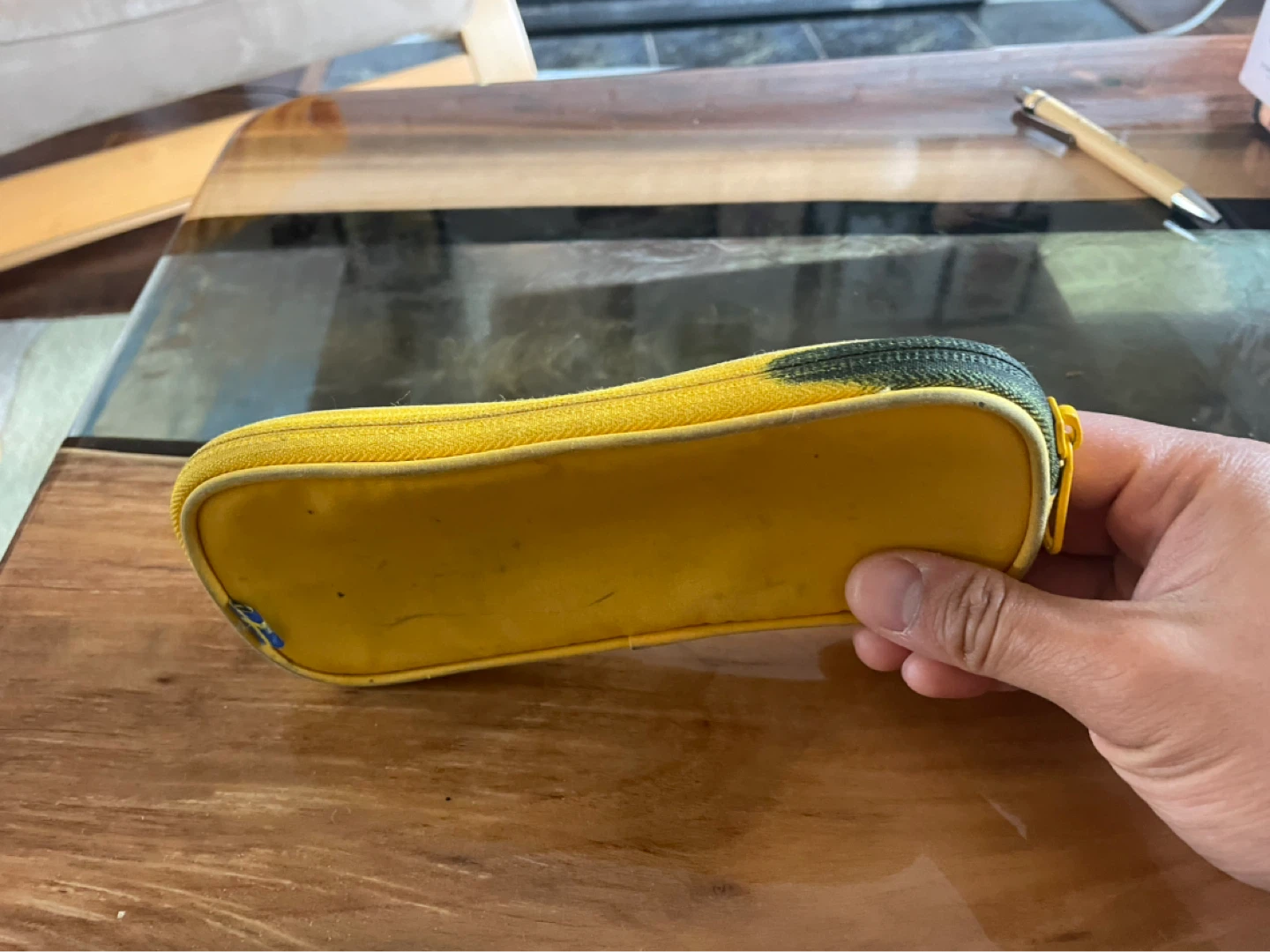 Fjällräven Kånken Pencil Case Pouch Yellow - photo 3