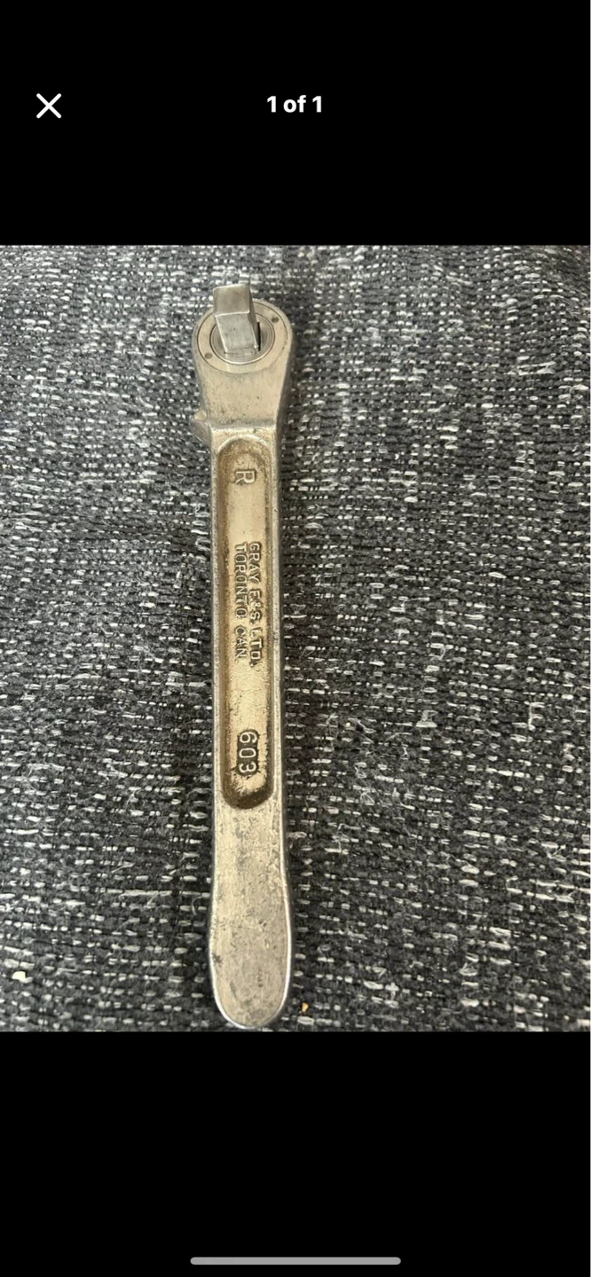 Gray Tools Ratchet 603