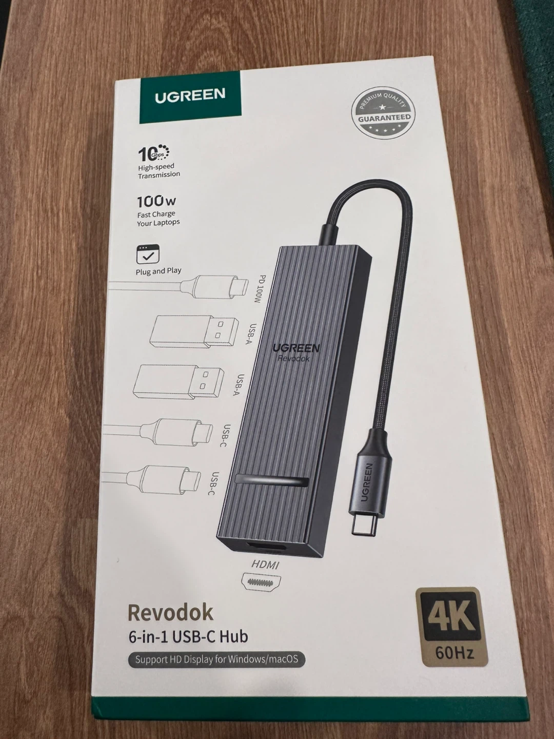 UGREEN Revodok 6-in-1 USB-C Hub