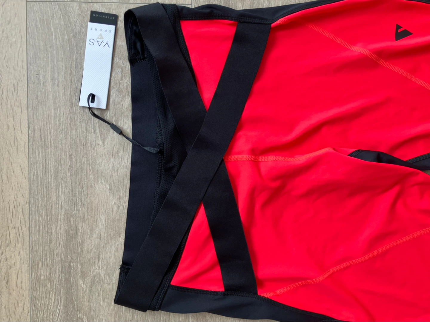 Y.A.S Sport Bright Coral & Black Leggings - photo 3