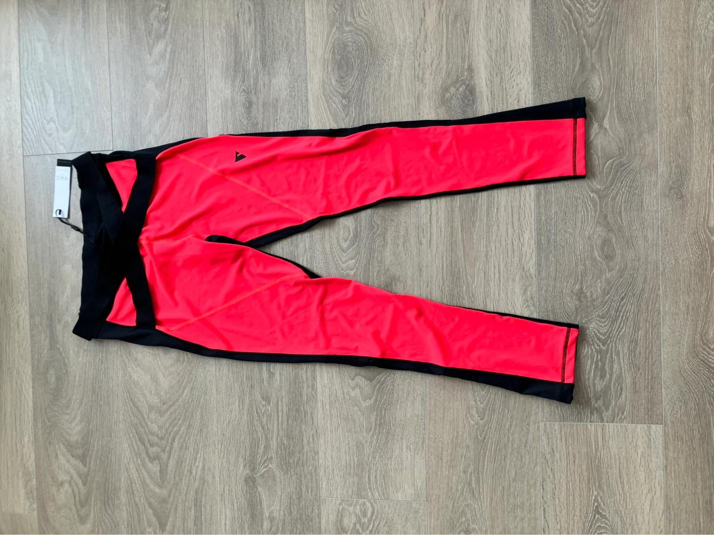 Y.A.S Sport Bright Coral & Black Leggings