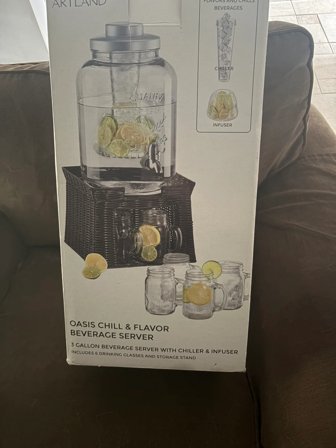 Oasis Chill & Flavor Beverage Server - 3 Gallon