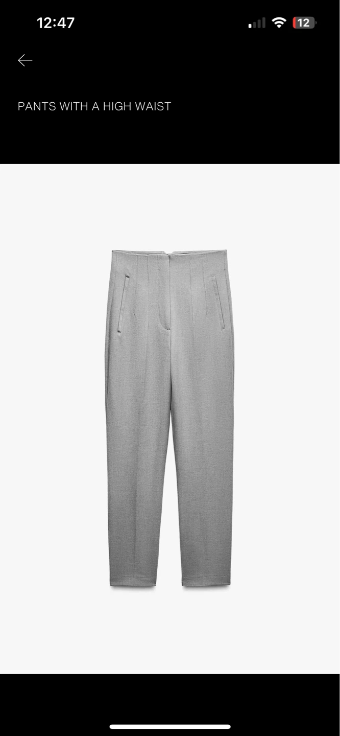 Zara grey High Waist Pants***Move out sale*** - photo 3