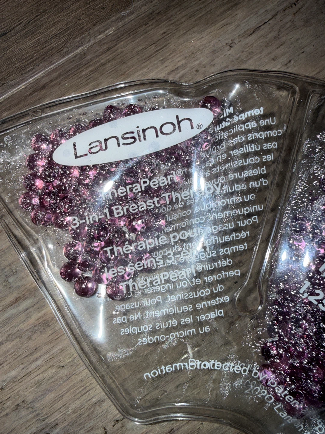 Lansinoh TheraPearl 3-in-1 Breast Therapy Packs (Set of 2) - photo 2