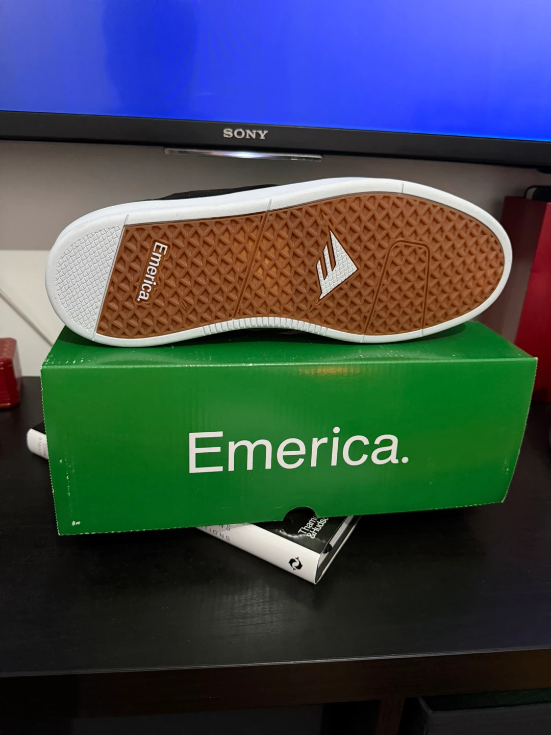 Emerica The Romero Laced Shoes - Black/Black - Size 11 - photo 2