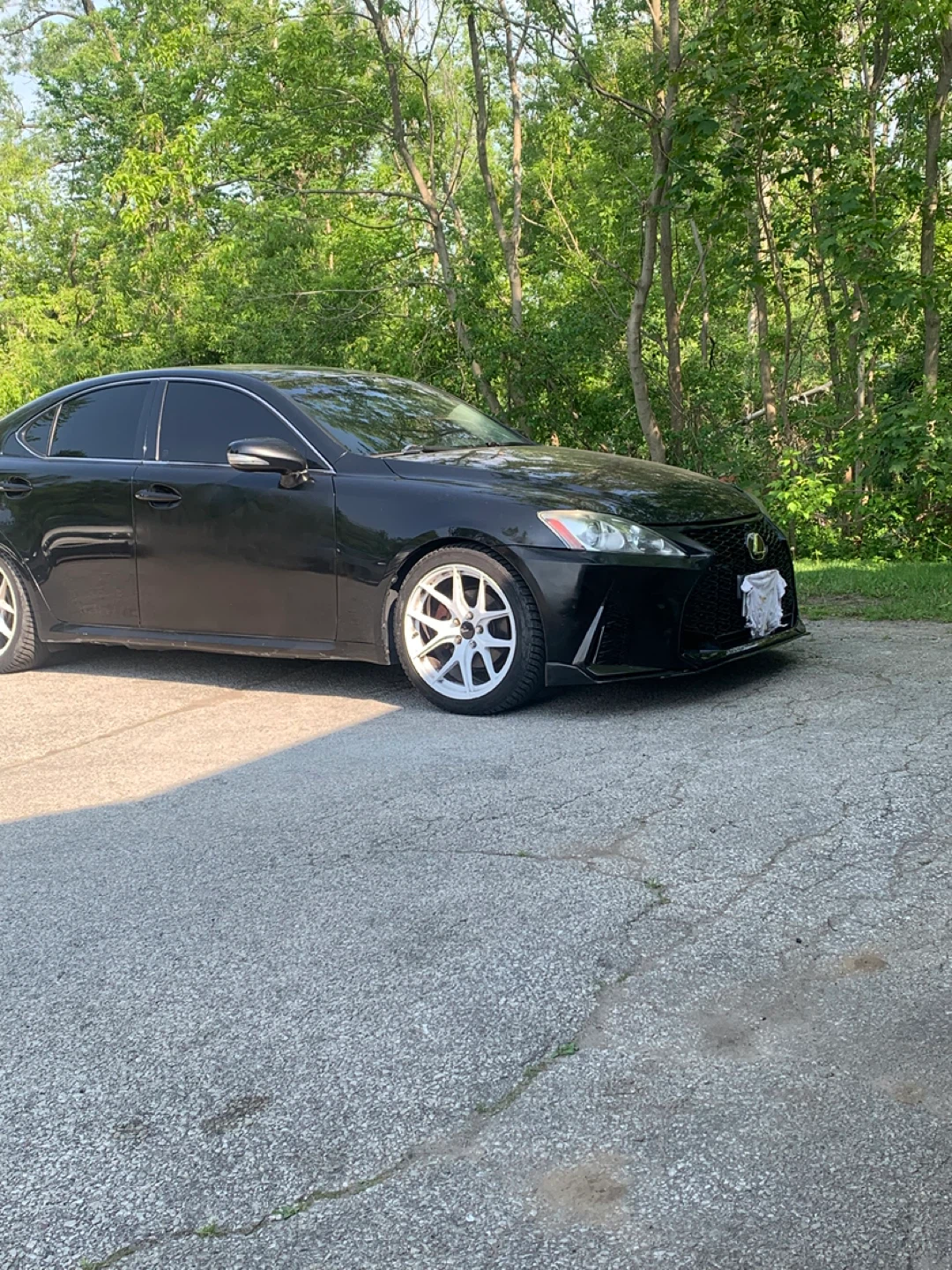 Black Lexus IS Sedan
