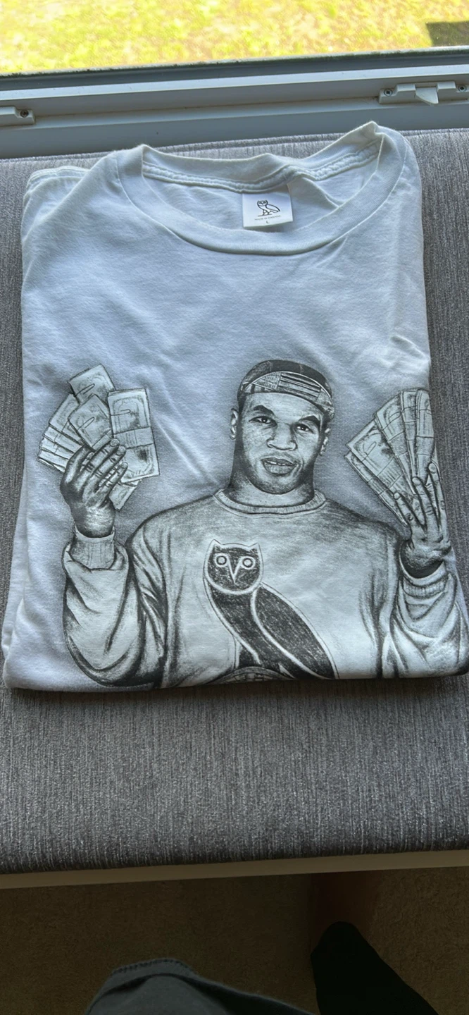 OVO Athletics White T-Shirt with Graphic Print