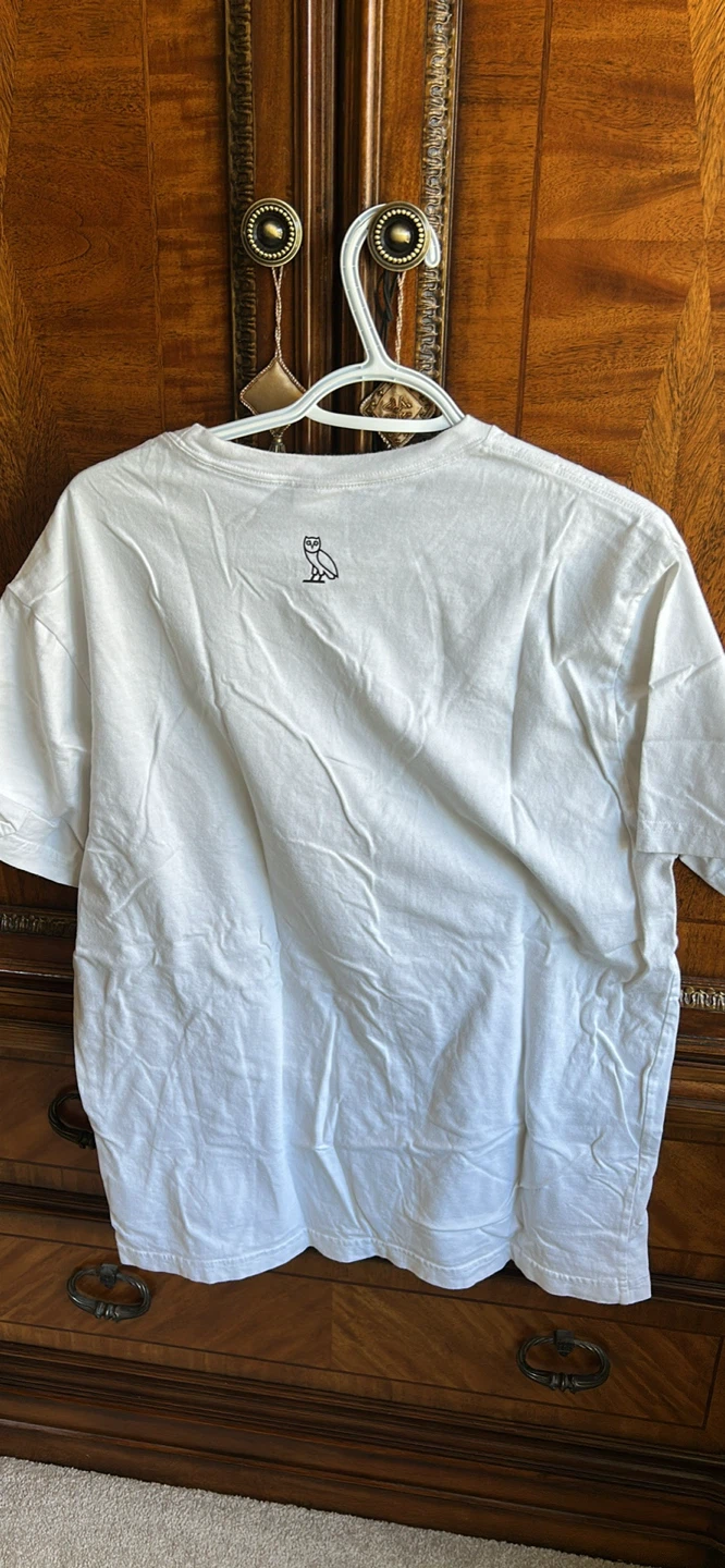 OVO Athletics White T-Shirt with Graphic Print - photo 3
