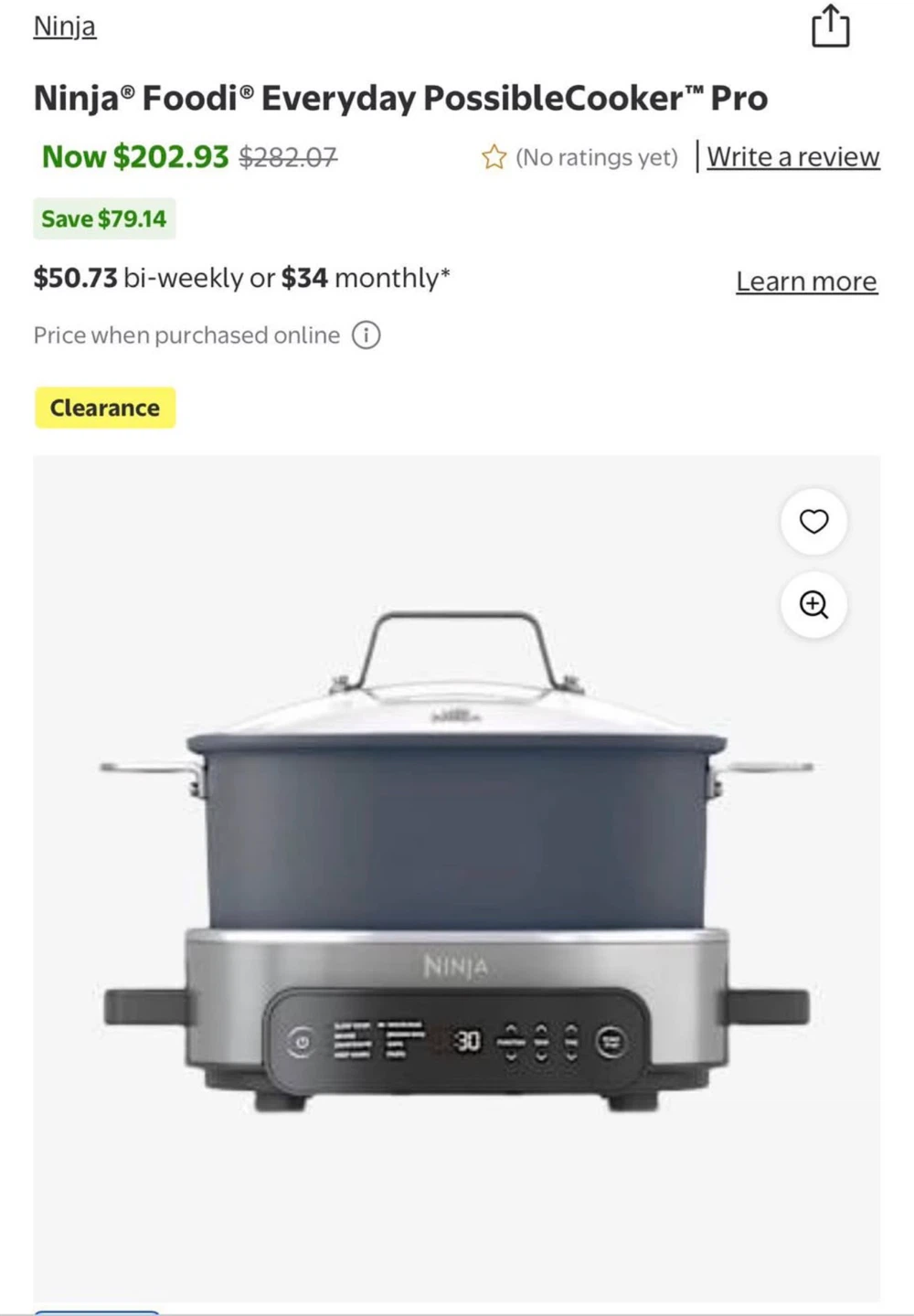 Ninja Foodi Everyday PossibleCooker Pro