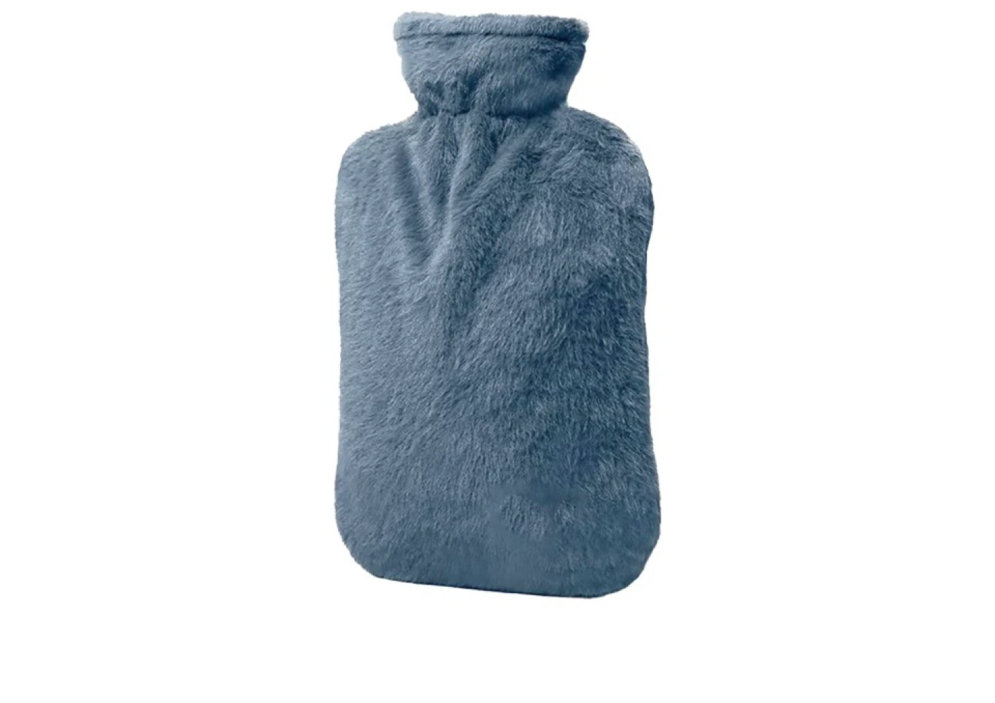 Fuzzy Grey Hot Water Bottle - photo 3