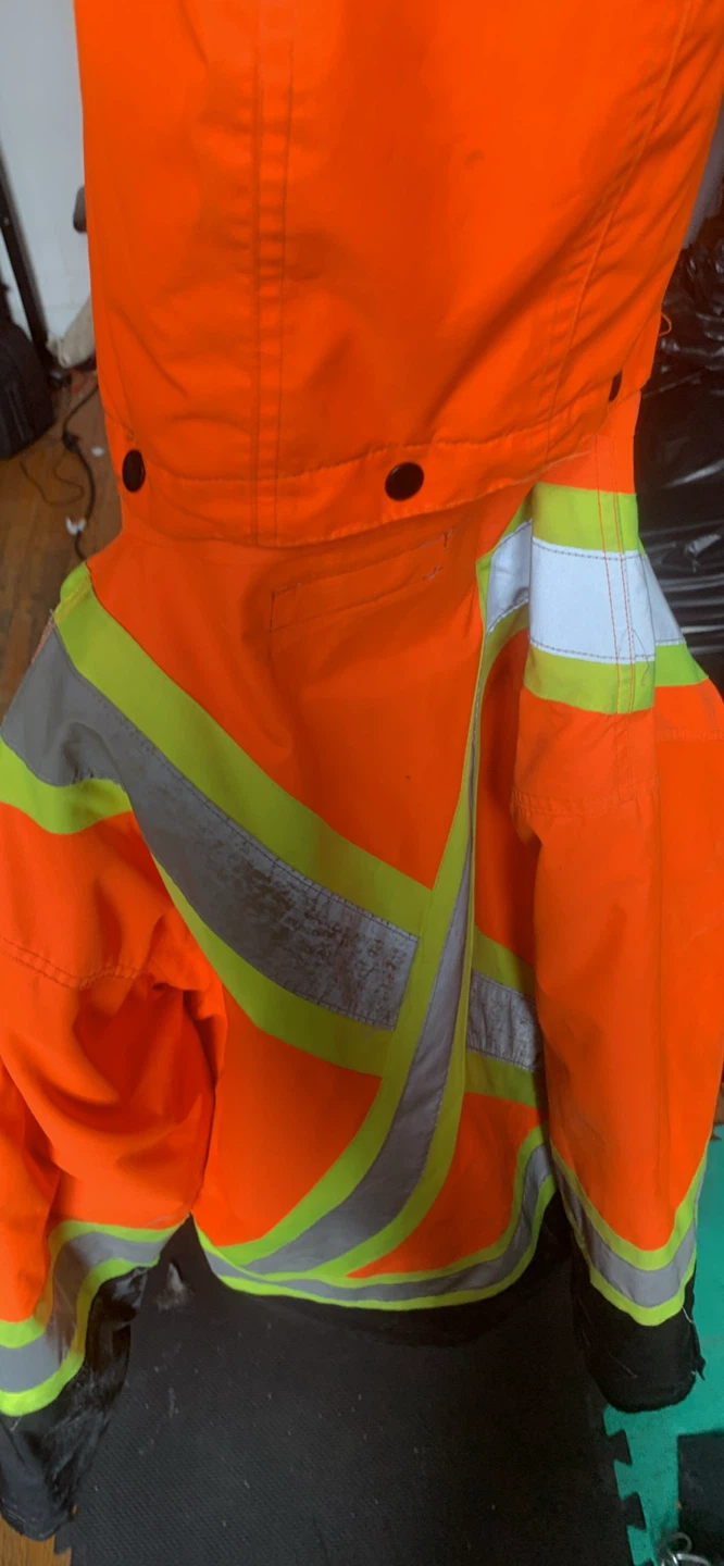 Orange High-Visibility Work Jacket - photo 3