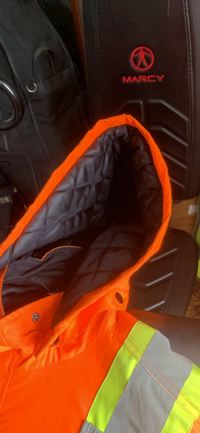 Orange High-Visibility Work Jacket - photo 4
