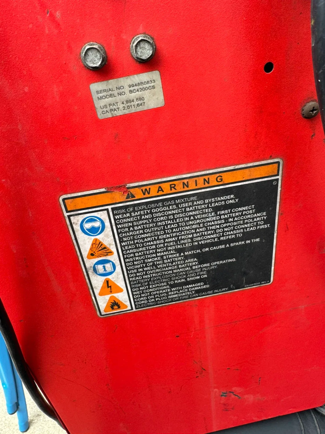 Snap-on Fast 420 Battery Charger - photo 3