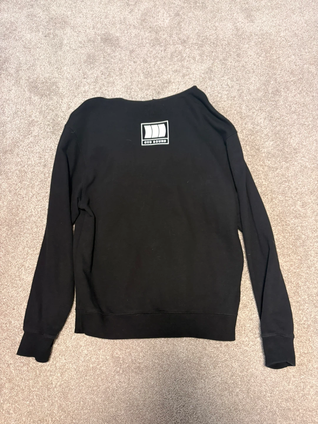 October's Very Own (OVO) "Sorry I'm Outside" Hoodie Black Size S - photo 2