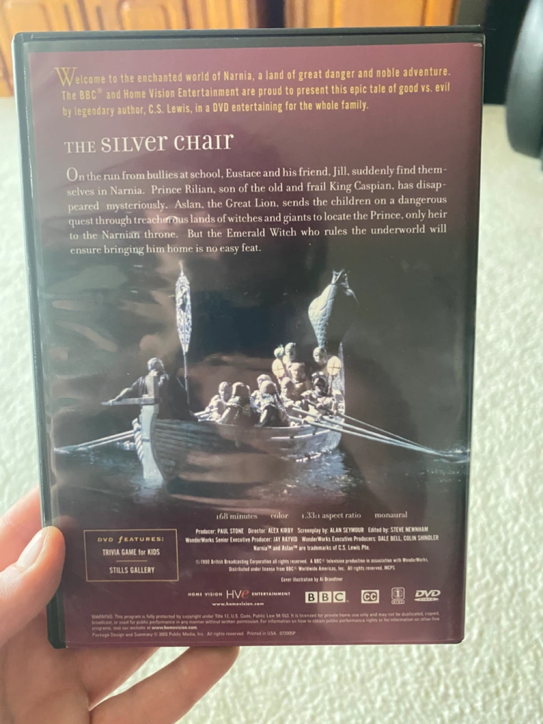 The Chronicles of Narnia: The Silver Chair DVD - photo 2