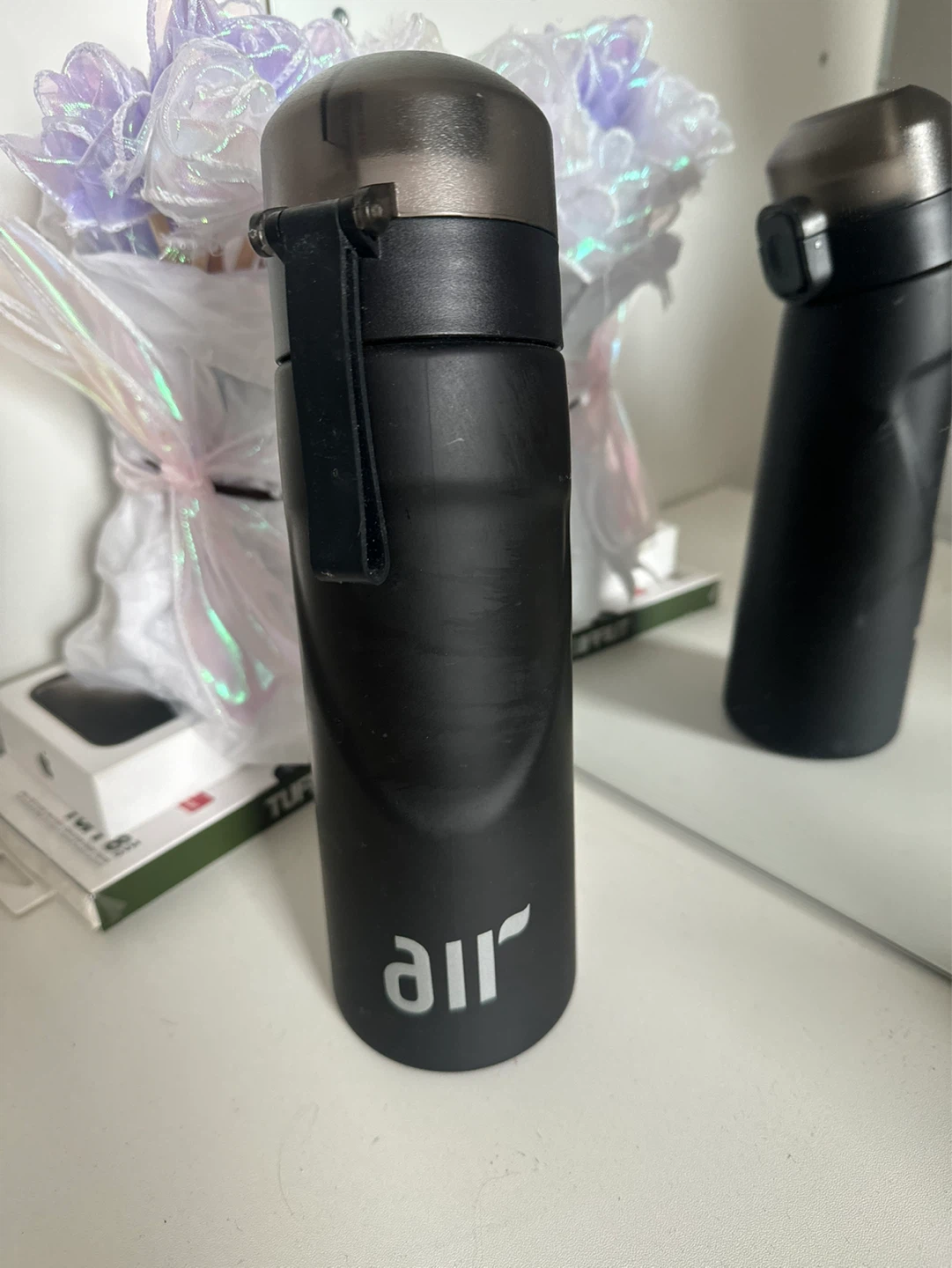 AIR Matte Black Water Bottle - photo 4
