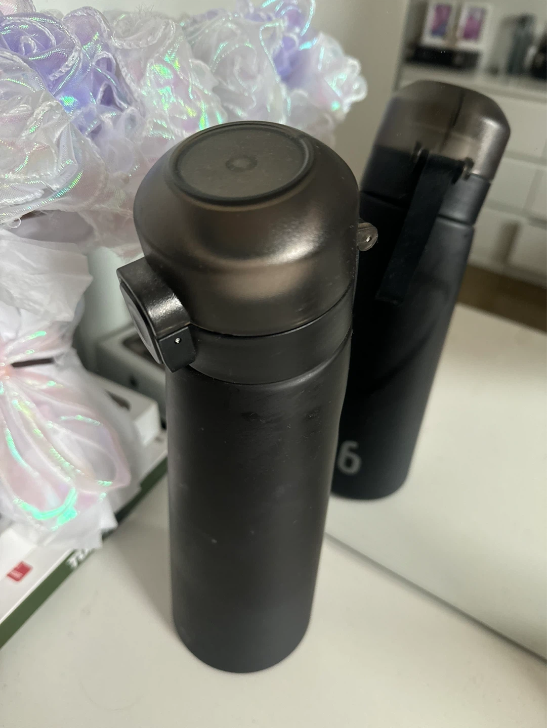 AIR Matte Black Water Bottle - photo 2