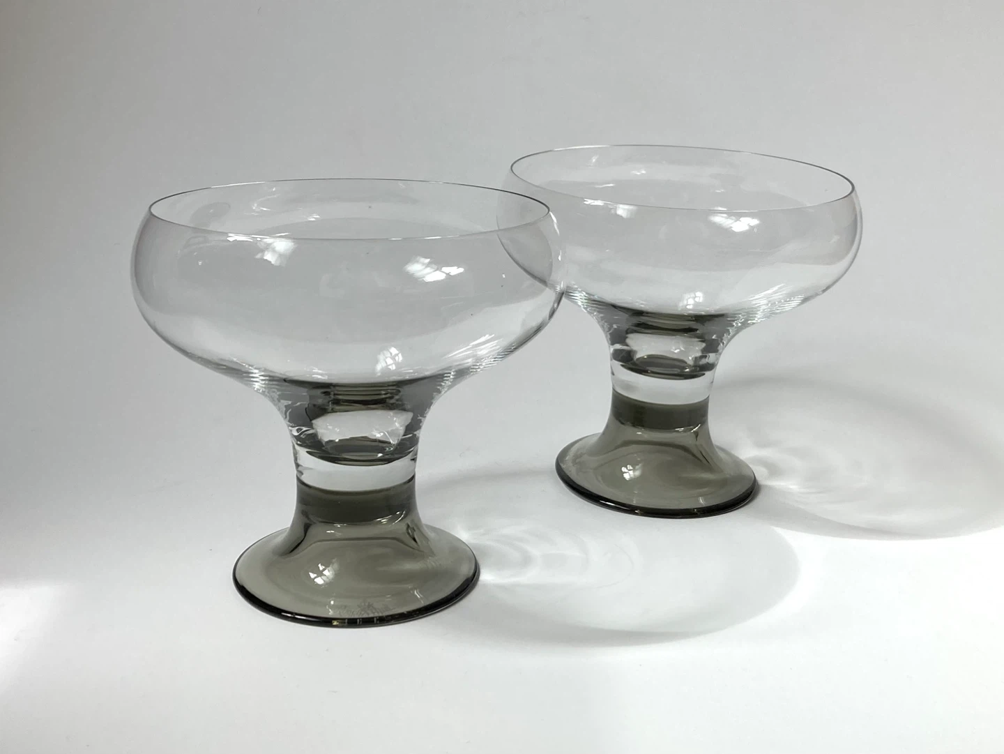 Pair of Vintage MCM Rosenthal Studio Line Cocktail Glasses