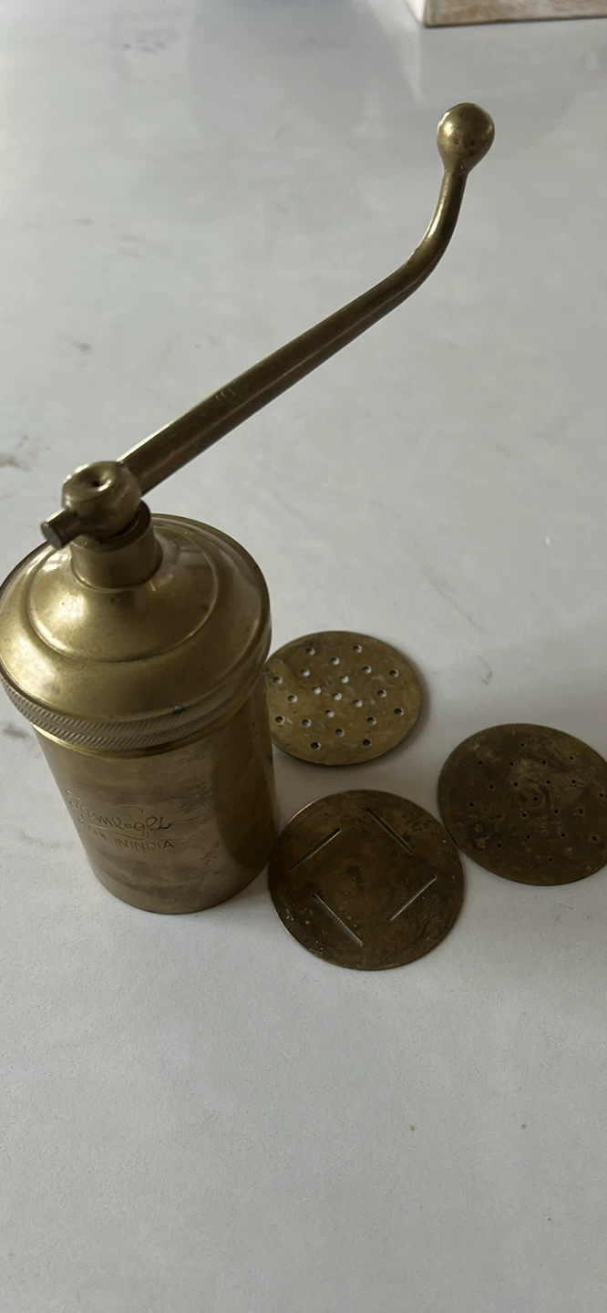 Brass Sev Maker Machine with 3 Discs