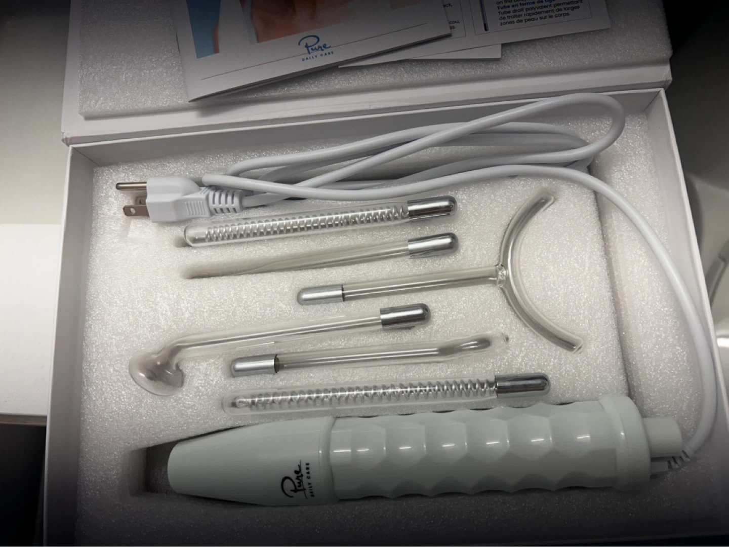 High Frequency Wand ⚡️NuDerma Professional Skin Therapy Wand - photo 4