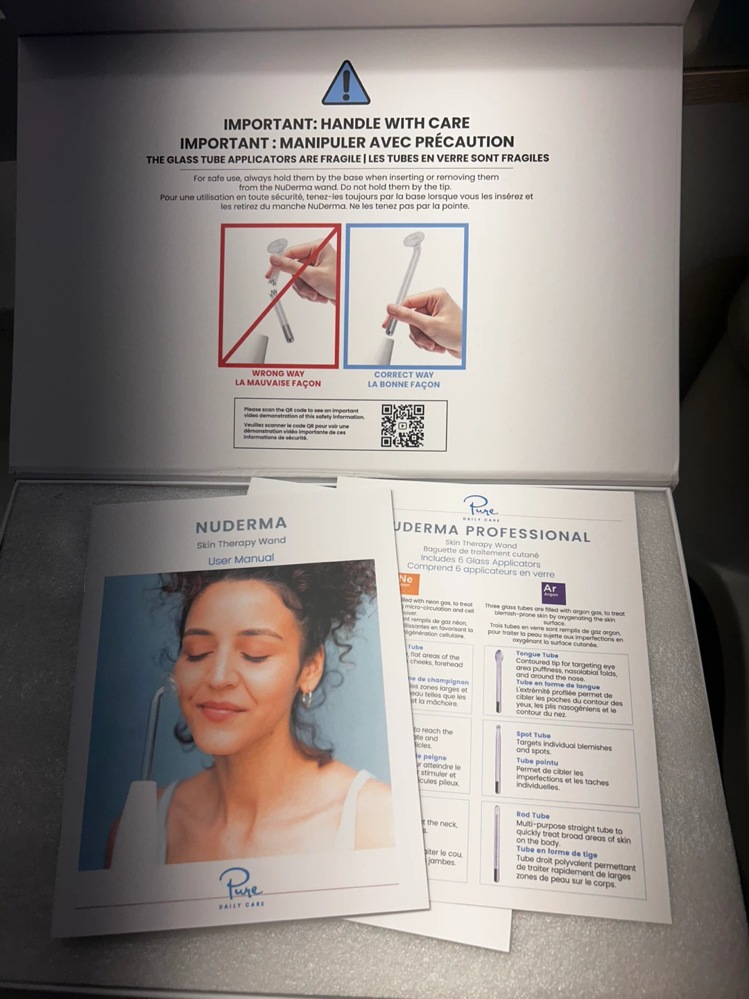 High Frequency Wand ⚡️NuDerma Professional Skin Therapy Wand - photo 3