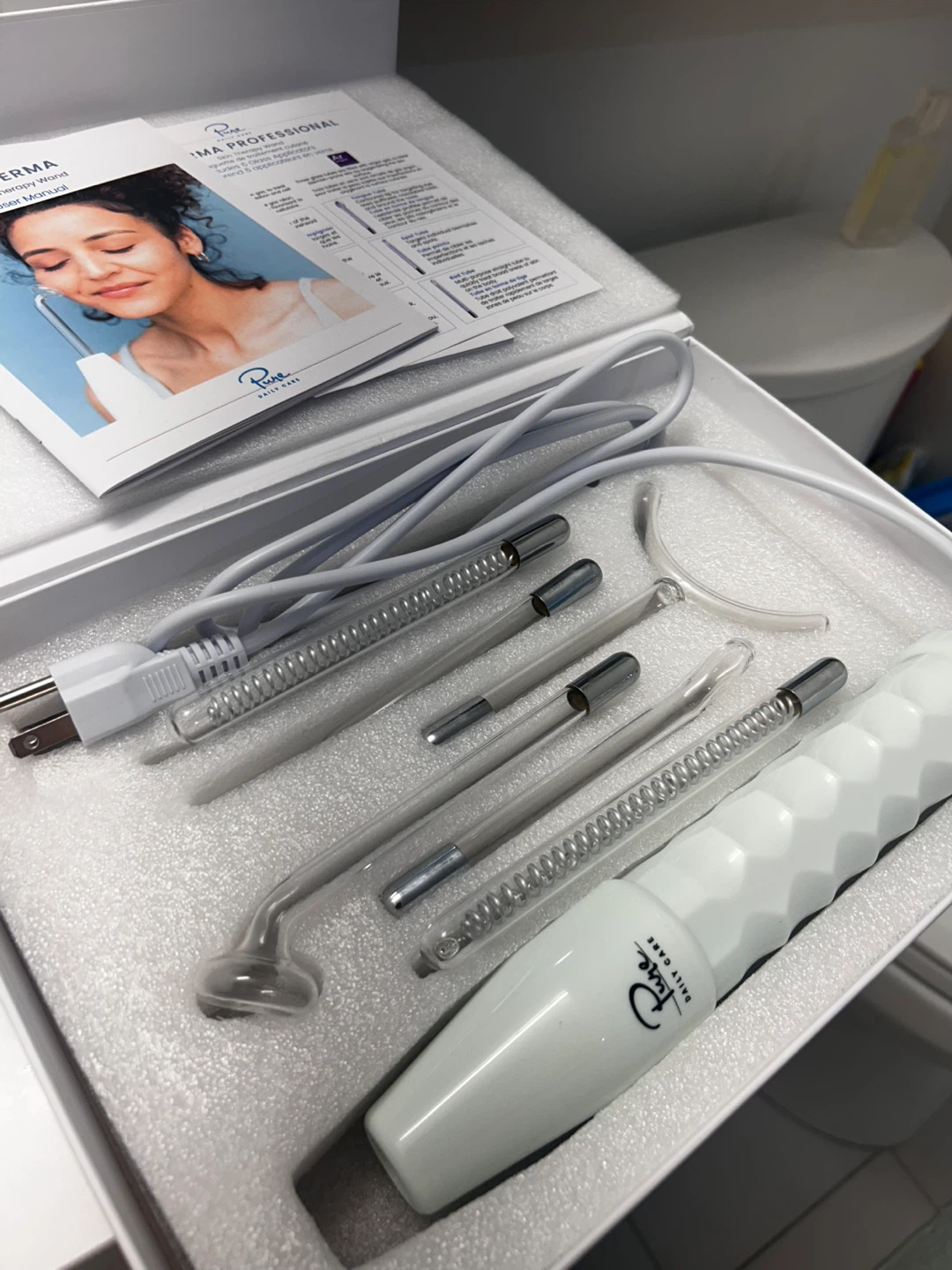 High Frequency Wand ⚡️NuDerma Professional Skin Therapy Wand - photo 5
