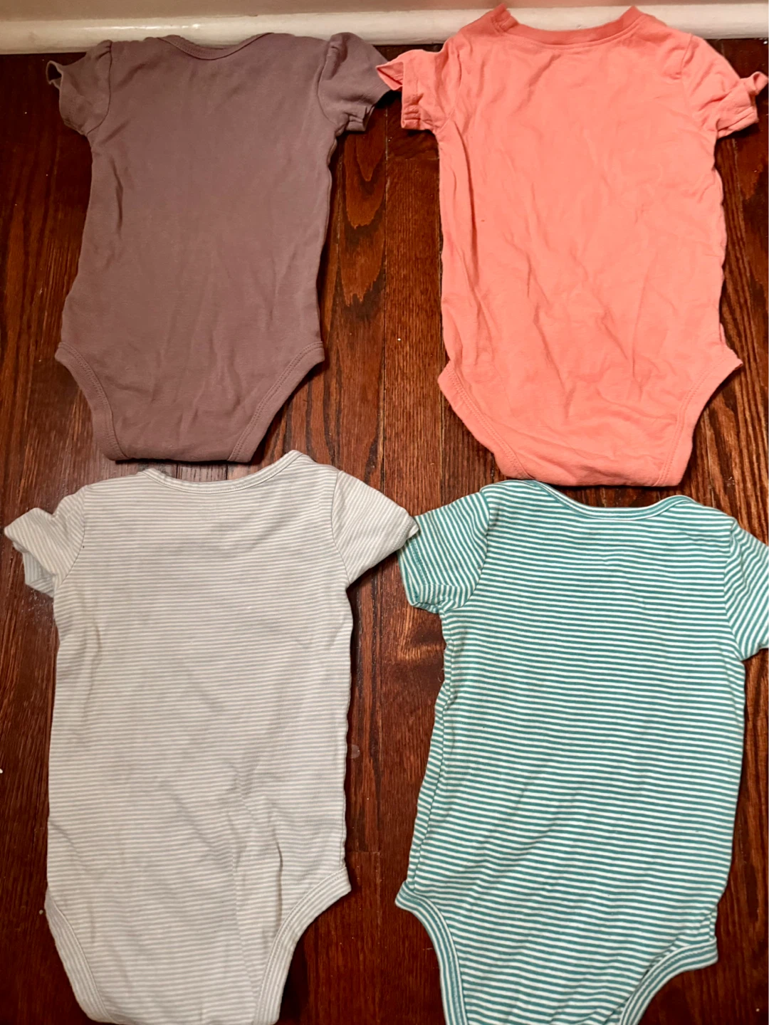 Baby 👧 Onesies and Pants Bundle (11pcs) 🥕 - photo 4