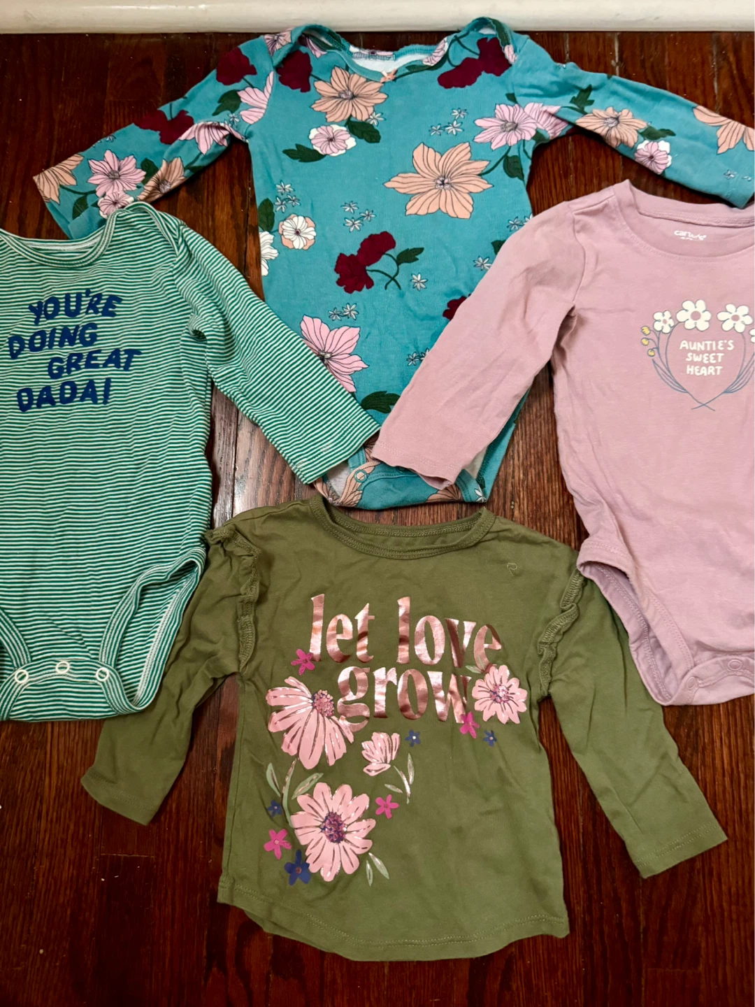 Baby 👧 Onesies and Pants Bundle (11pcs) 🥕