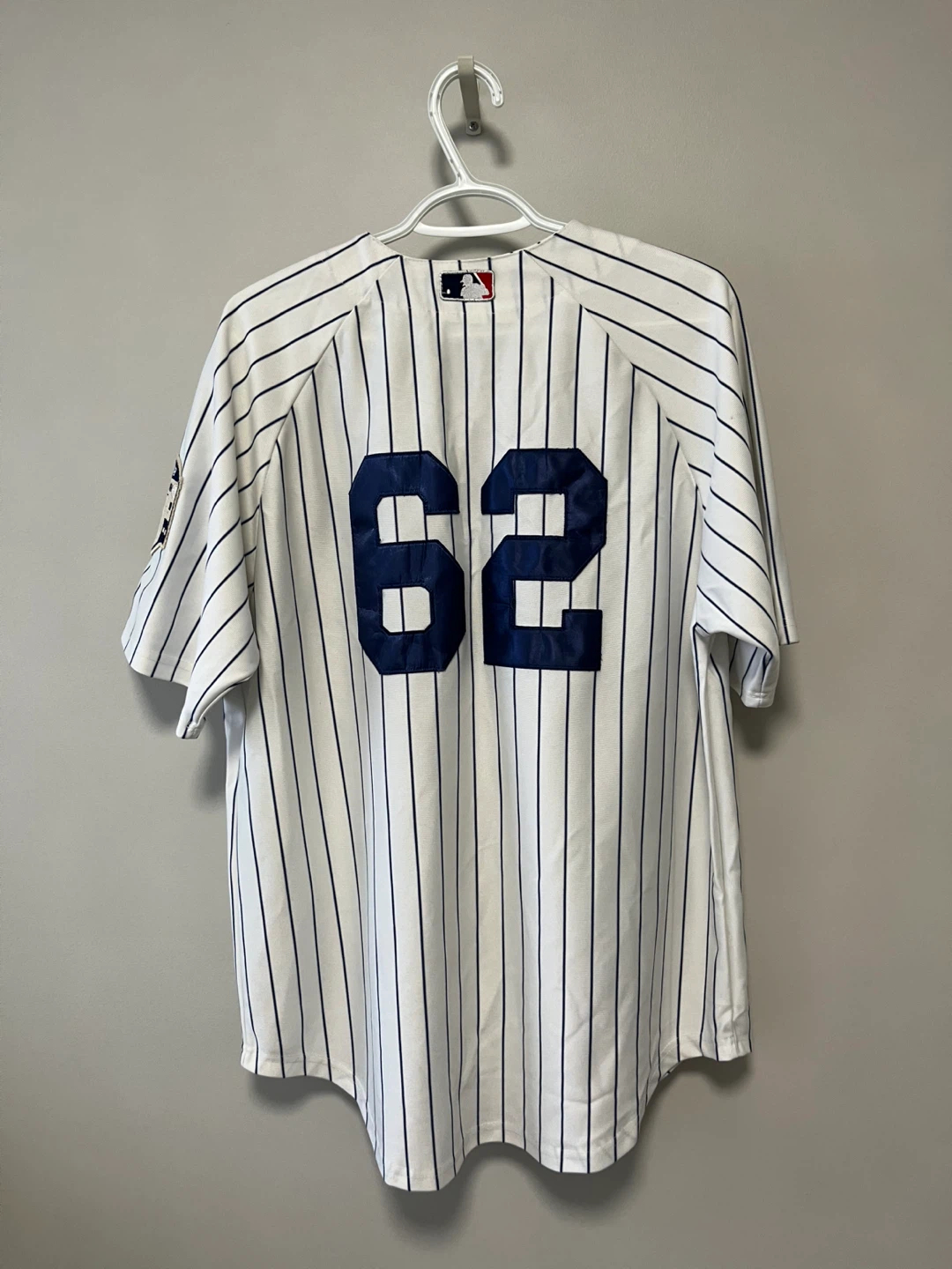 Majestic New York Yankees Pinstripe Jersey #62 - photo 2
