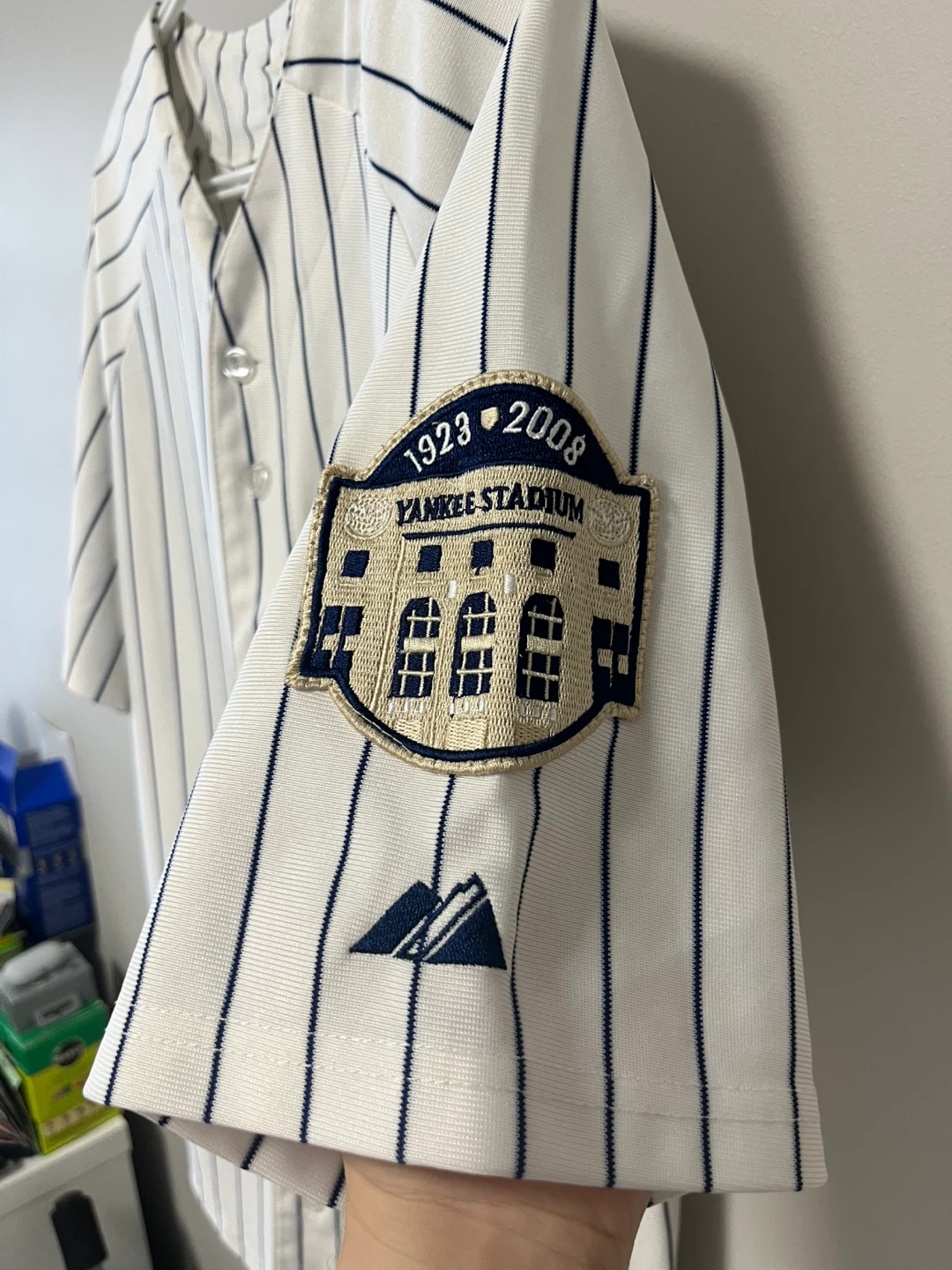 Majestic New York Yankees Pinstripe Jersey #62 - photo 3
