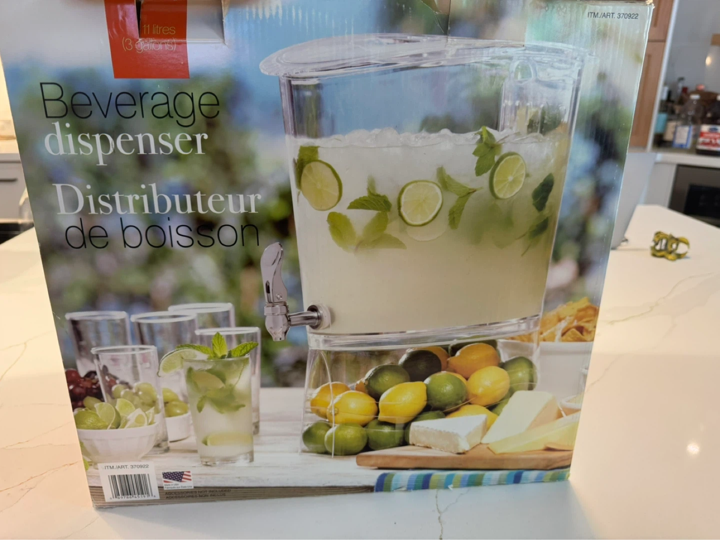 Beverage Dispenser - 11 Litres (3 Gallons)