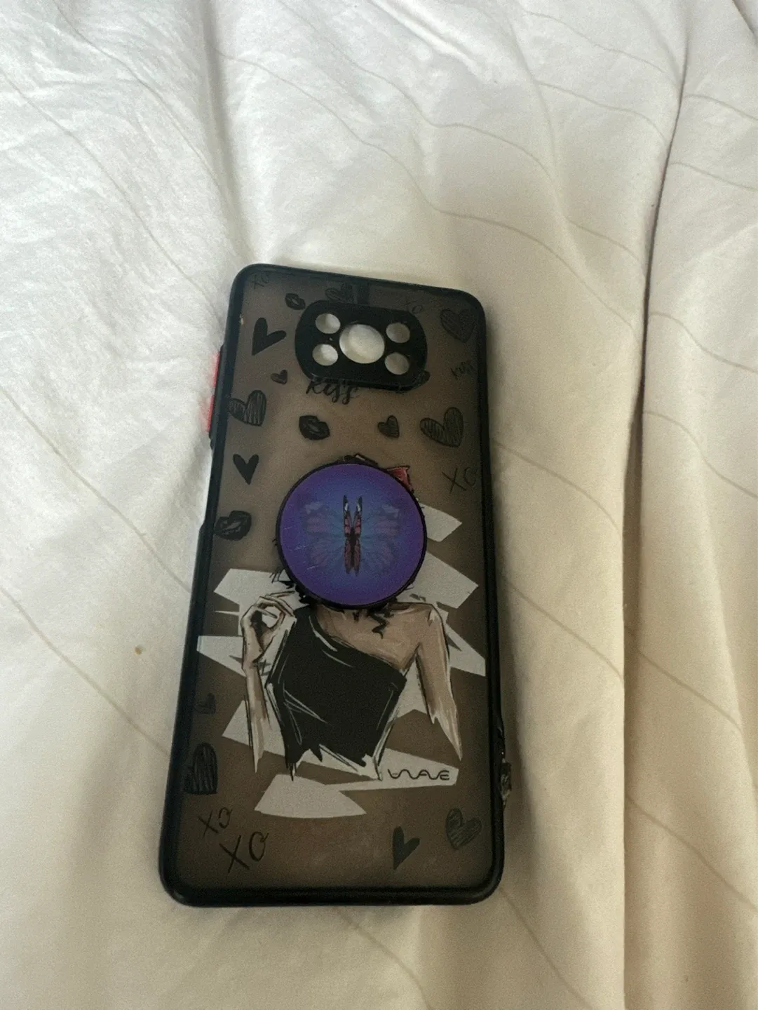 Phone Case with Pop Socket