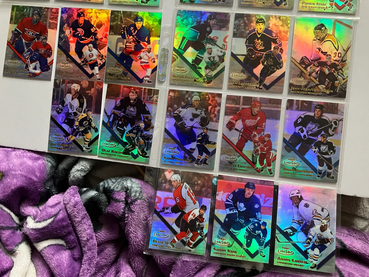 2001 Topps Gold Label Hockey Cards(Prices Below not $10 for all) - photo 3