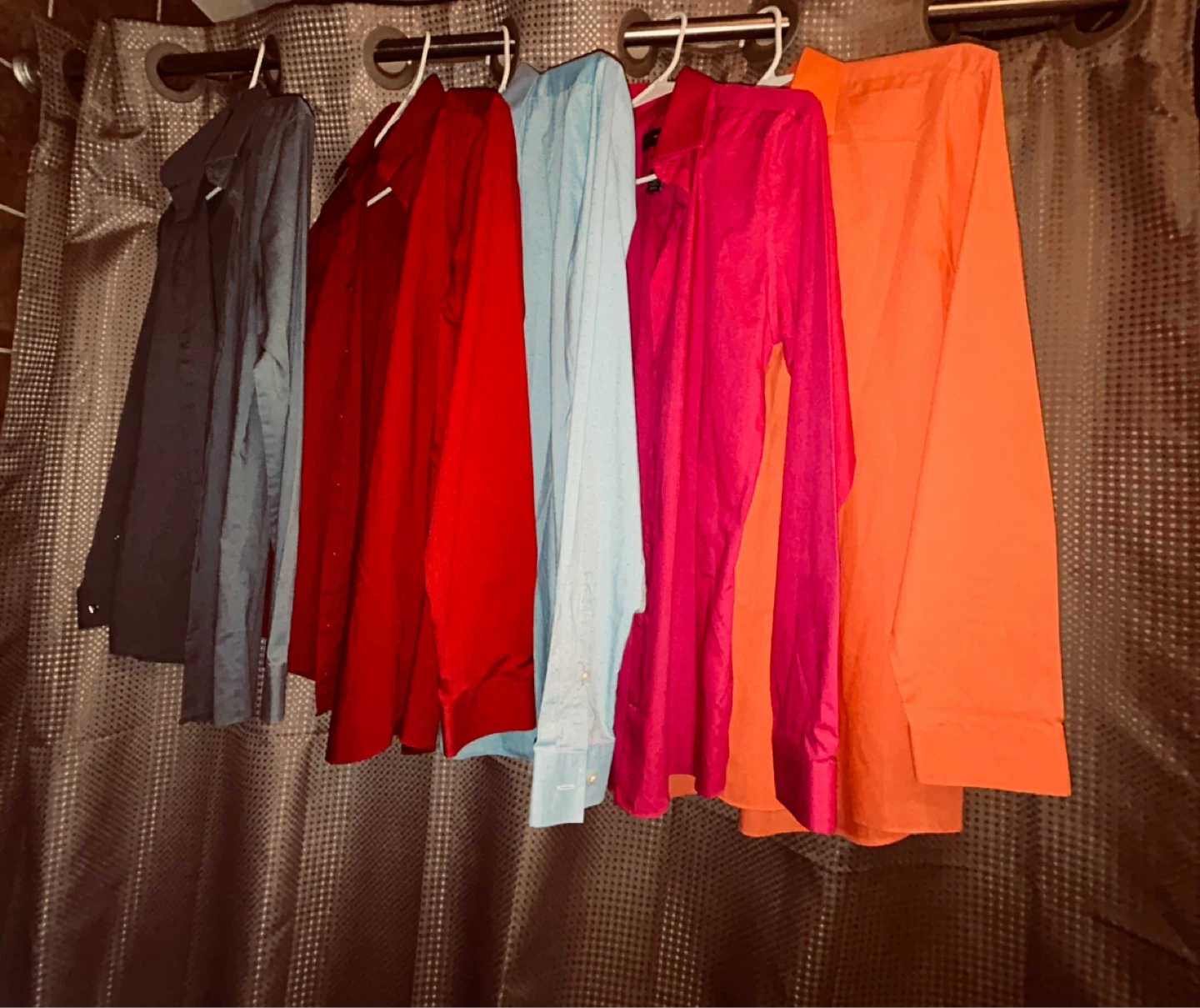 (Men's) J. Ferrar shirts size S, pants size 30/30