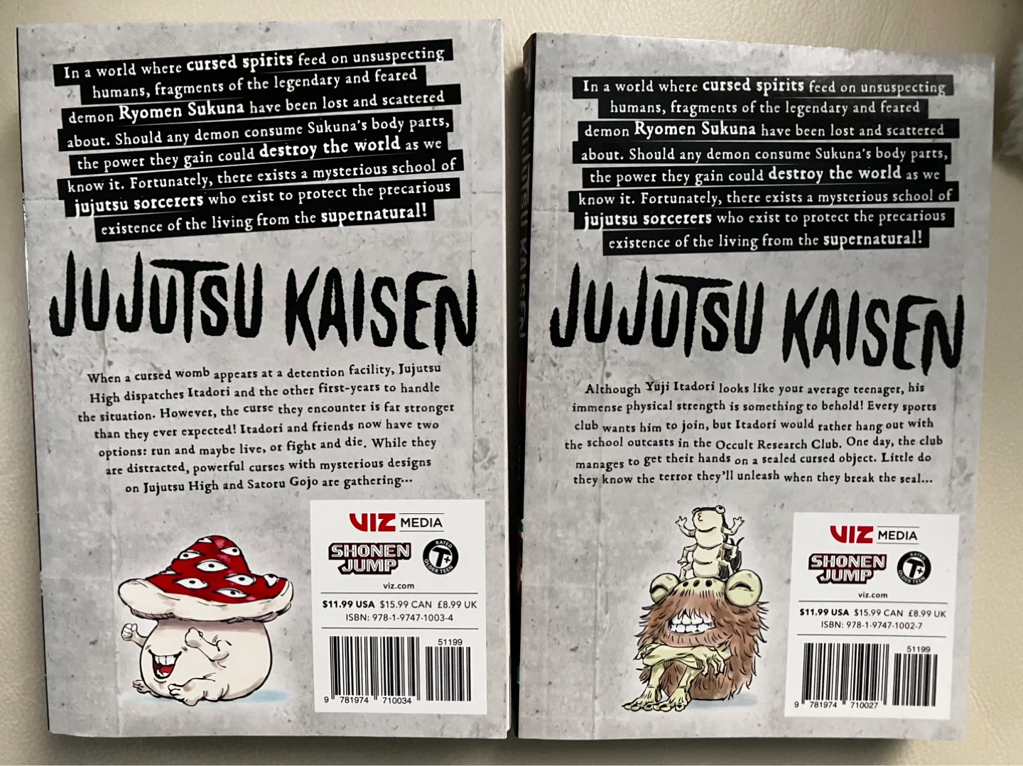 Jujutsu Kaisen Manga Volumes 1 & 2 - photo 2