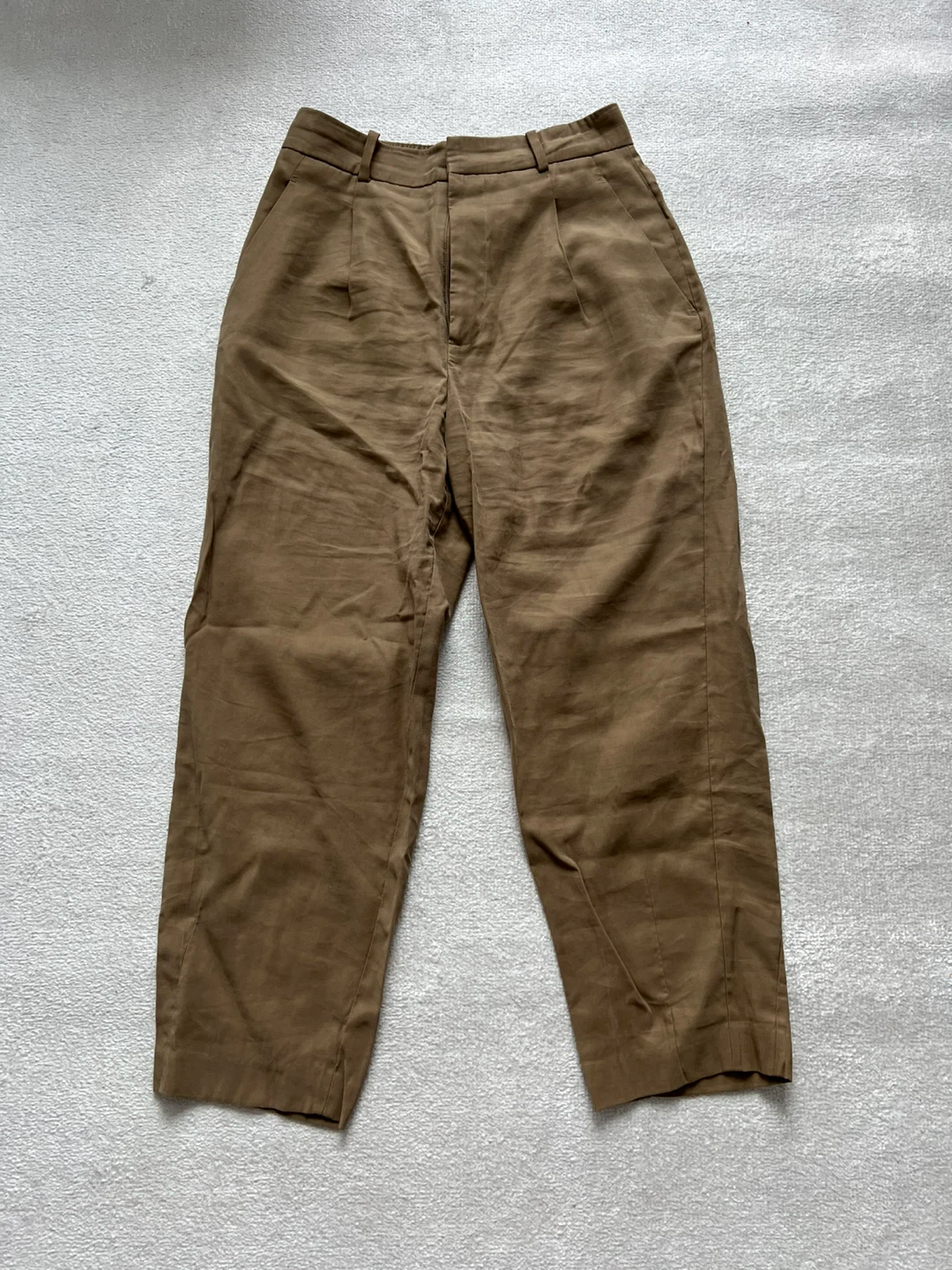 Zara Women's Brown Trousers - Size M