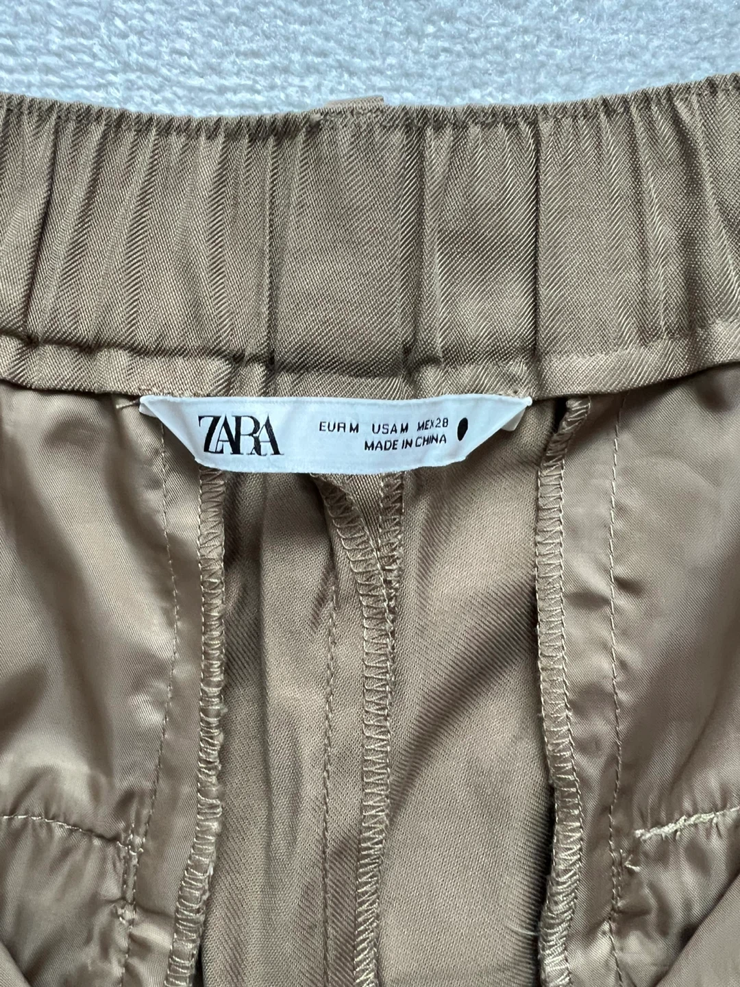 Zara Women's Brown Trousers - Size M - photo 2