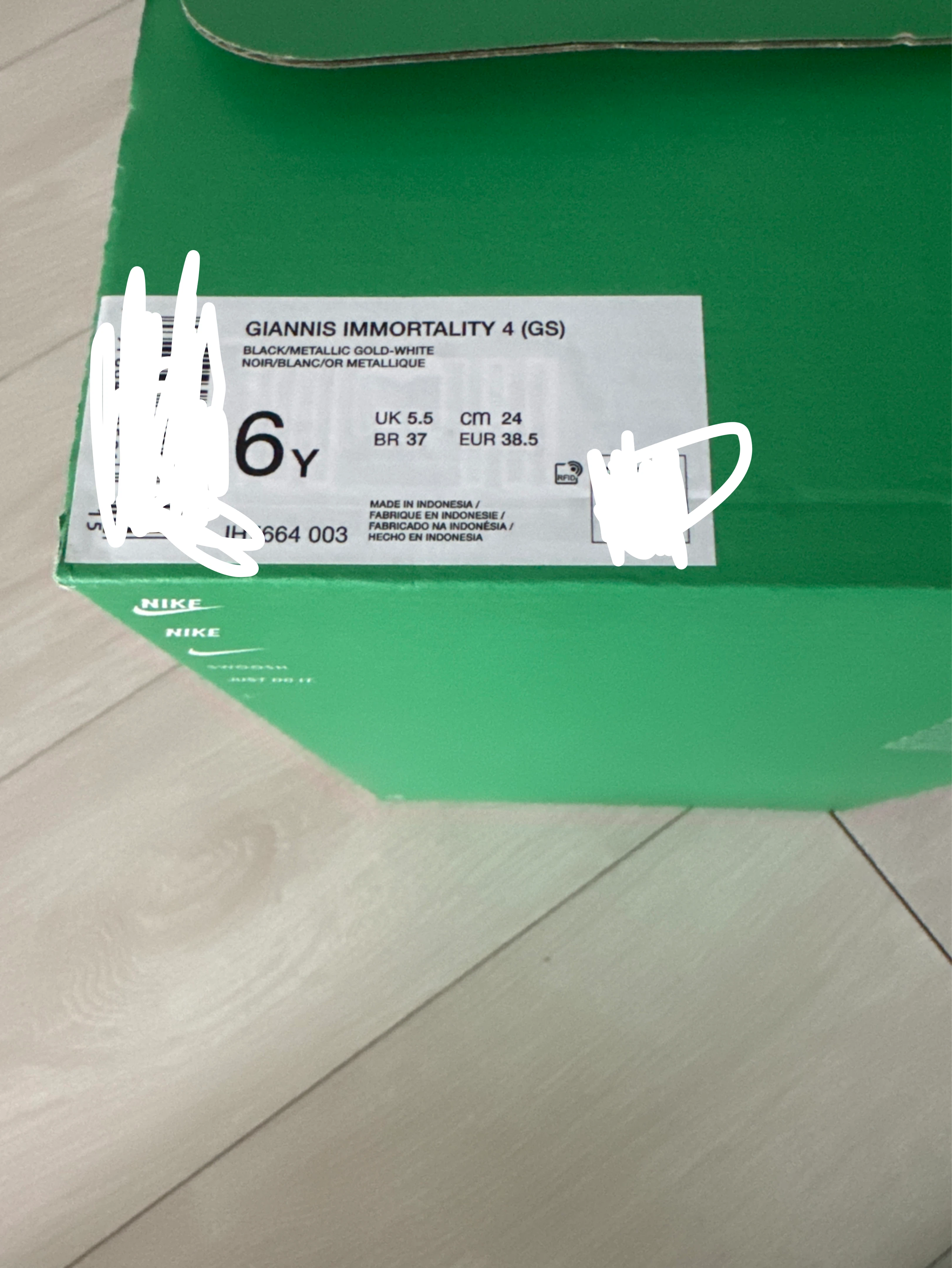 Nike Giannis Immortality 4 GS Basketball Shoes - photo 3